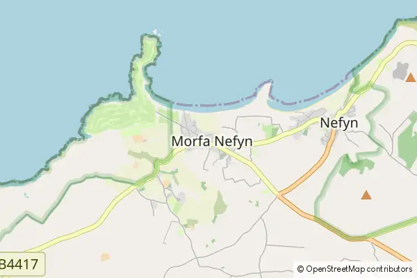 Mapa Morfa Nefyn