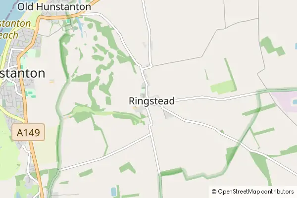 Mapa Ringstead