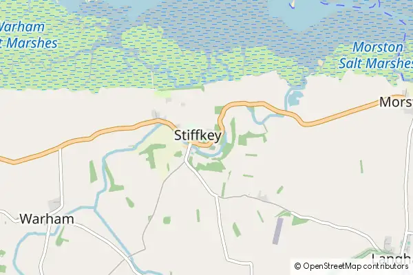 Mapa Stiffkey