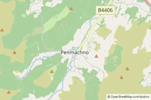 Mapa Penmachno