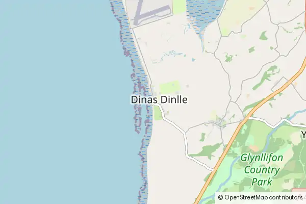 Mapa Dinas Dinlle