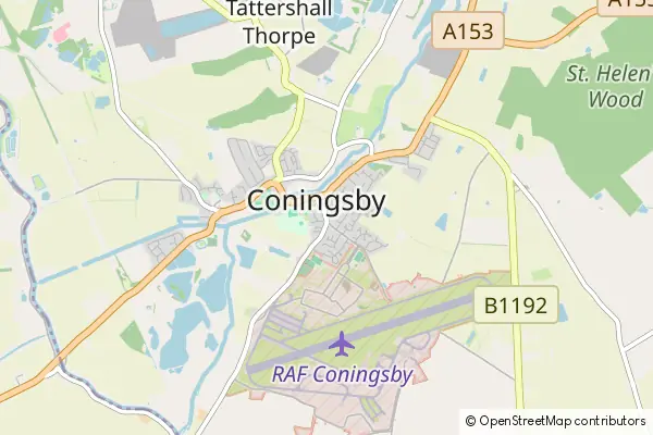 Mapa Coningsby