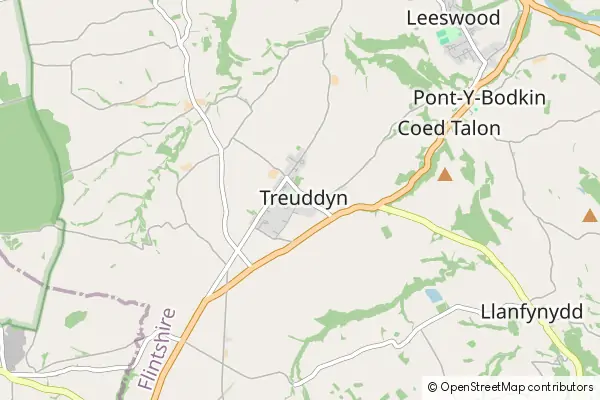 Mapa Treuddyn