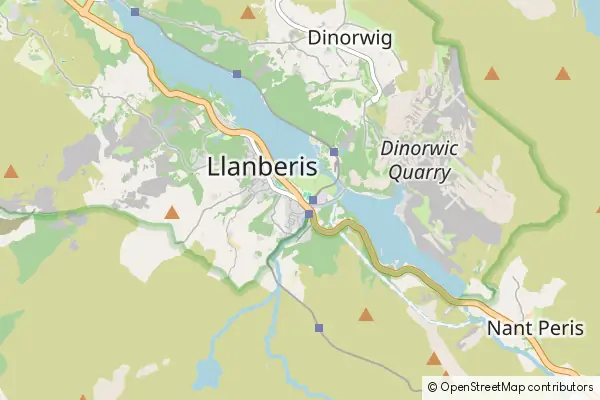 Mapa Llanberis