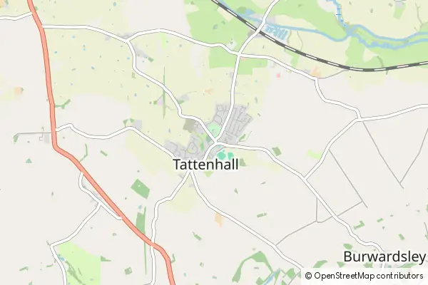 Mapa Tattenhall