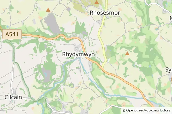 Mapa Rhydymwyn