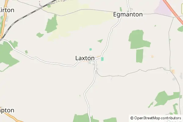 Mapa Laxton