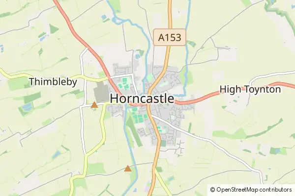 Mapa Horncastle