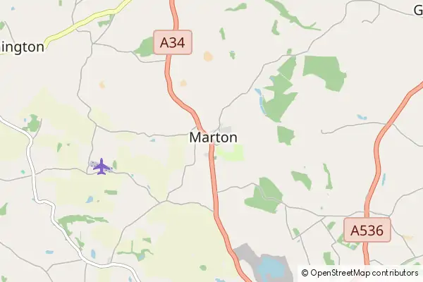 Mapa Marton