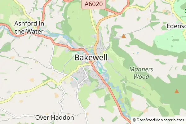 Mapa Bakewell