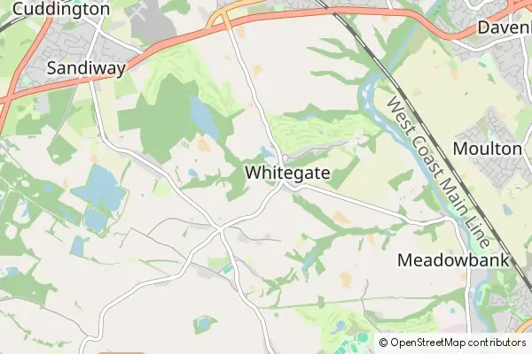 Mapa Whitegate