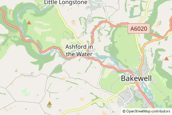 Mapa Park Narodowy Peak District