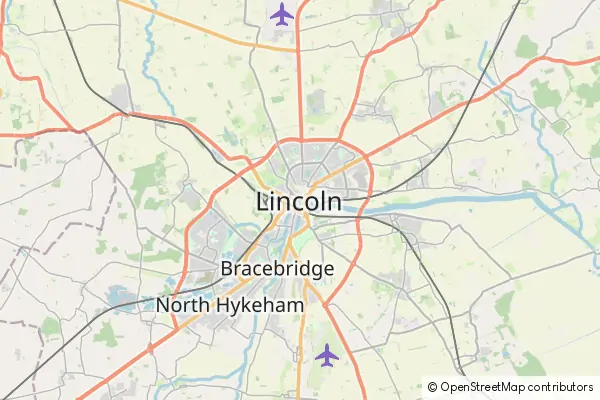 Mapa Lincoln