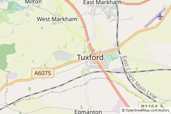 Mapa Tuxford