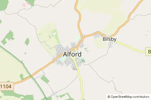 Mapa Alford