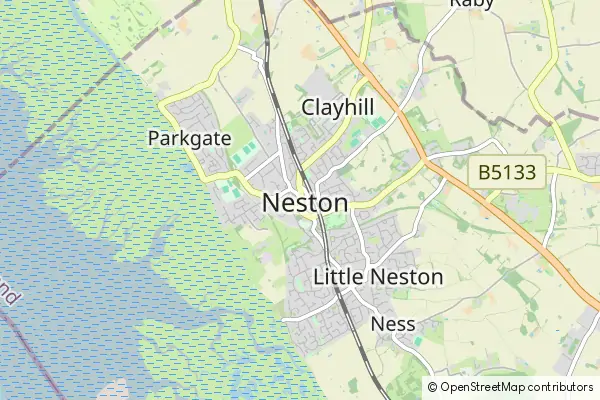 Mapa Neston