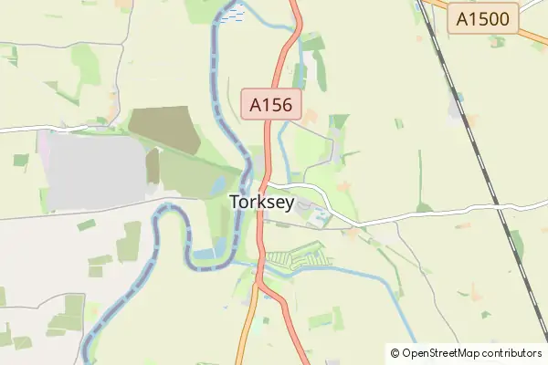 Mapa Torksey