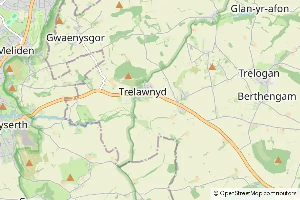 Mapa Trelawnyd