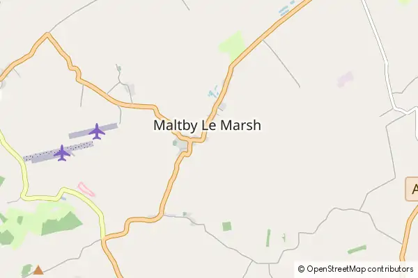 Mapa Maltby le Marsh