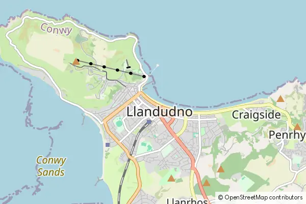 Mapa Llandudno