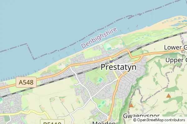 Mapa Prestatyn