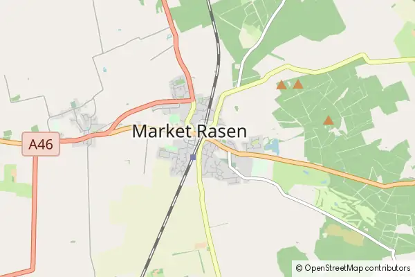 Mapa Market Rasen