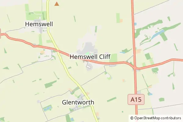 Mapa Hemswell Cliff