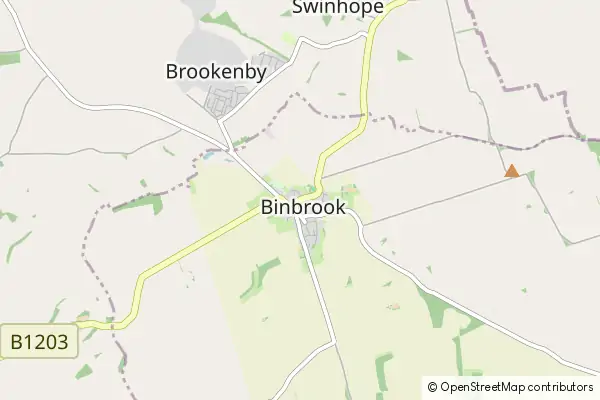 Mapa Binbrook