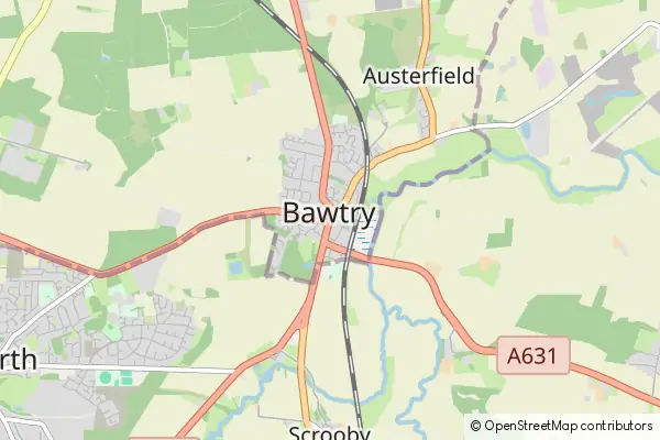 Mapa Bawtry