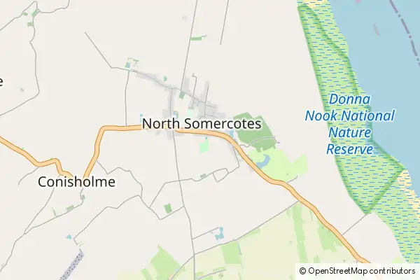 Mapa North Somercotes