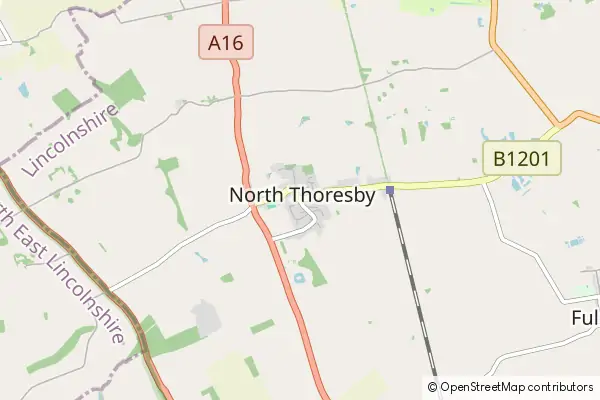 Mapa North Thoresby