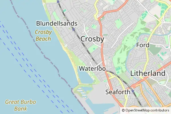 Mapa Crosby