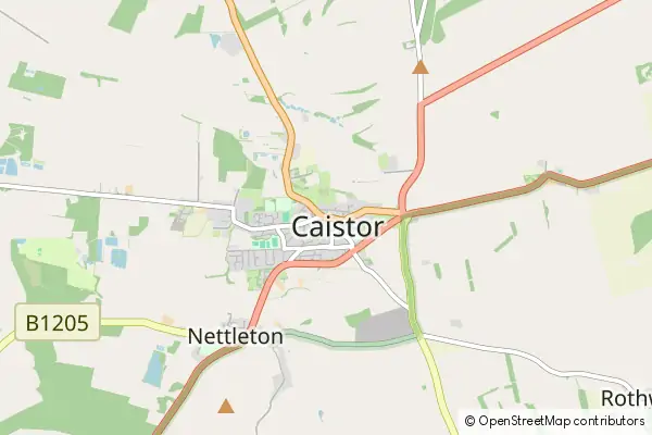 Mapa Caistor