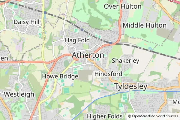 Mapa Atherton