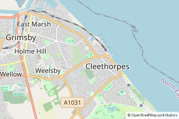 Mapa Cleethorpes