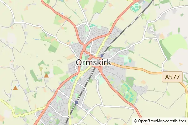 Mapa Ormskirk