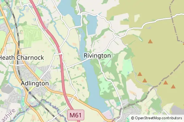 Mapa Rivington