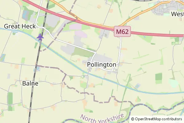 Mapa Pollington