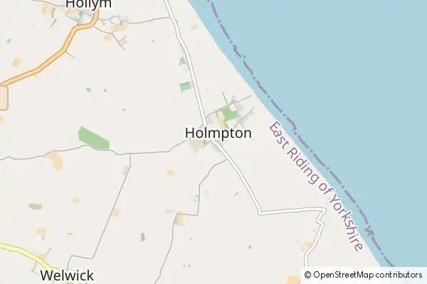 Mapa Holmpton