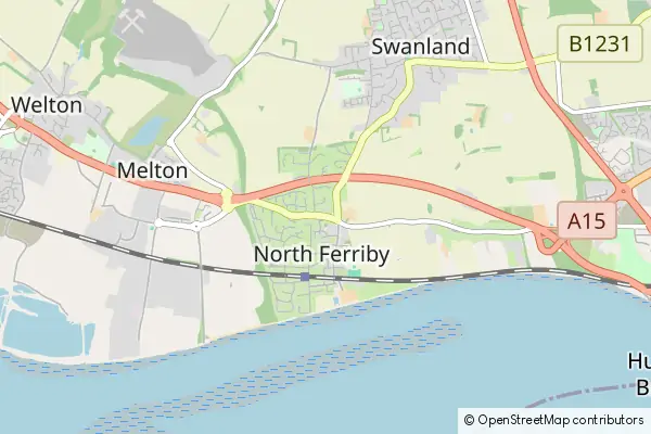 Mapa North Ferriby