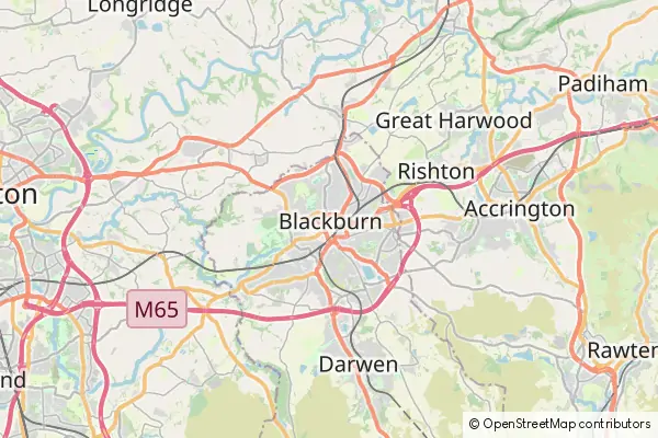 Mapa Blackburn