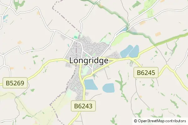 Mapa Longridge