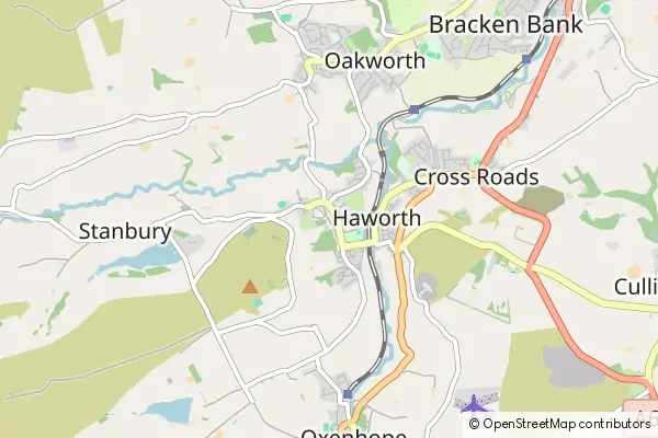 Mapa Haworth