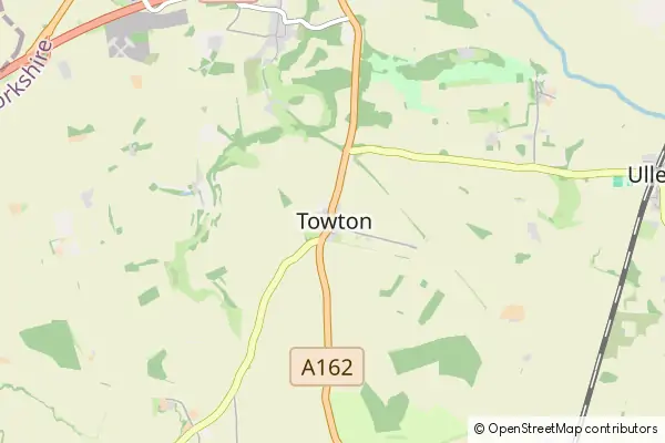 Mapa Towton