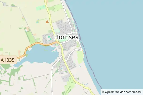 Mapa Hornsea