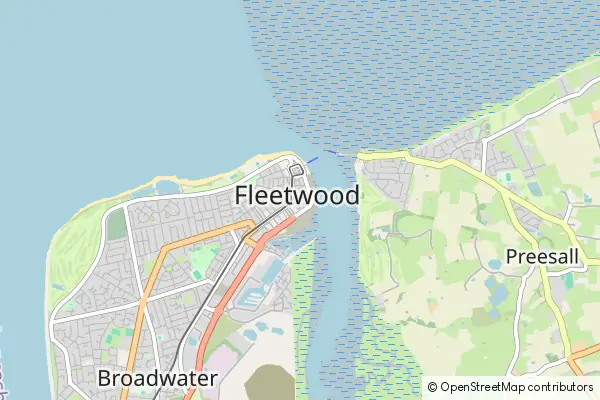 Mapa Fleetwood