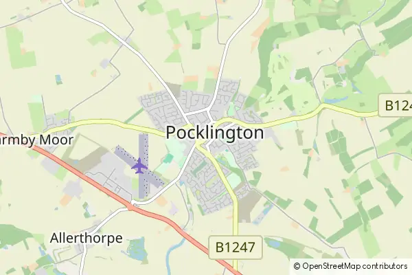 Mapa Pocklington