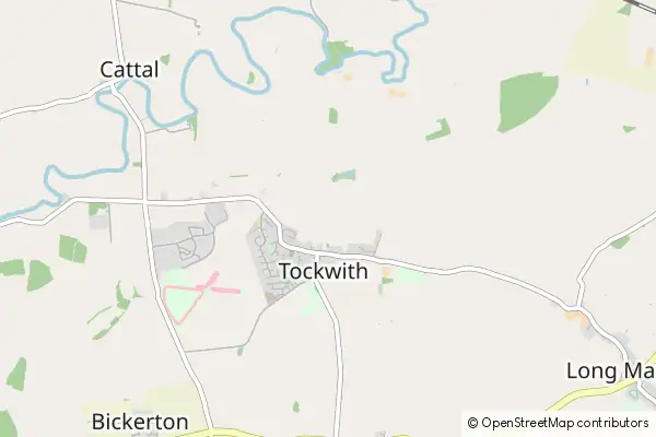 Mapa Tockwith