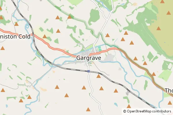 Mapa Gargrave