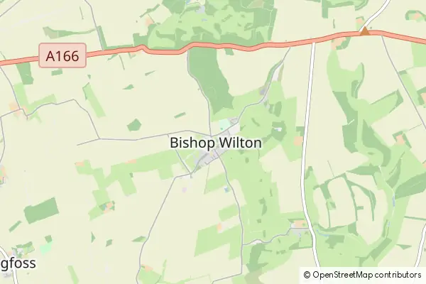 Mapa Bishop Wilton